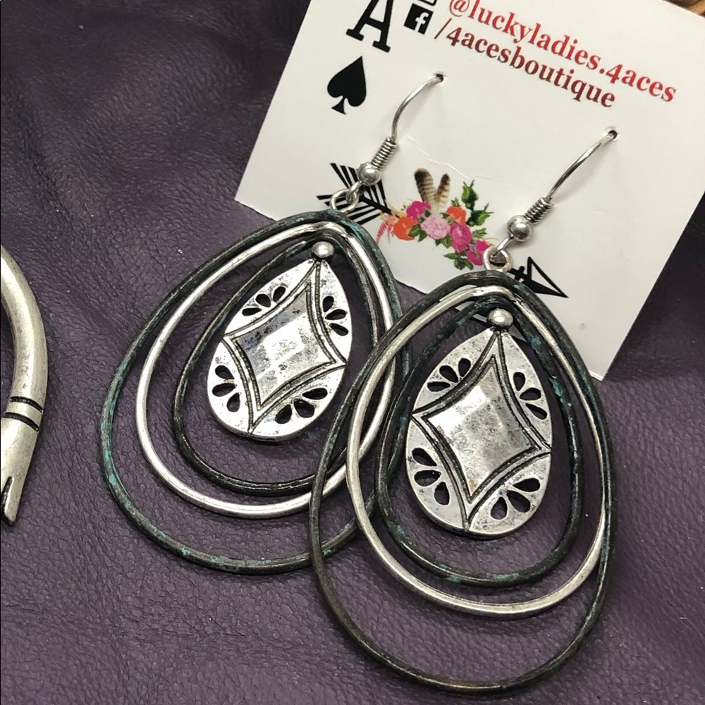 🏝 Layered Hoop Earrings Fashion Jewelry Western